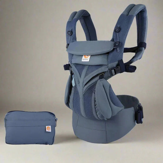 Porte Bébé - BreathBabyBag™ - Bleu Marine - Paradis des Bébés