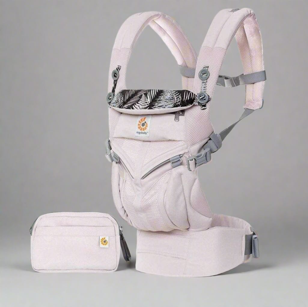 Porte Bébé - BreathBabyBag™ - Rose Maille - Paradis des Bébés