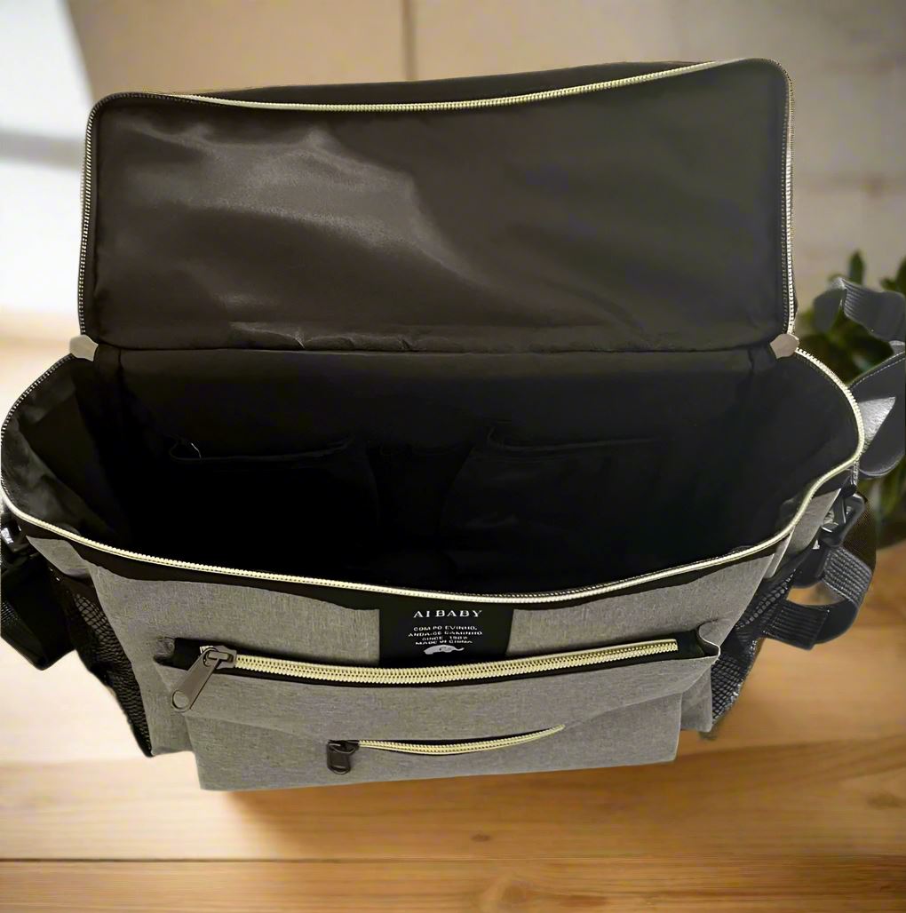 Sac à Langer - BabyTravel™ - Gris - Paradis des Bébés