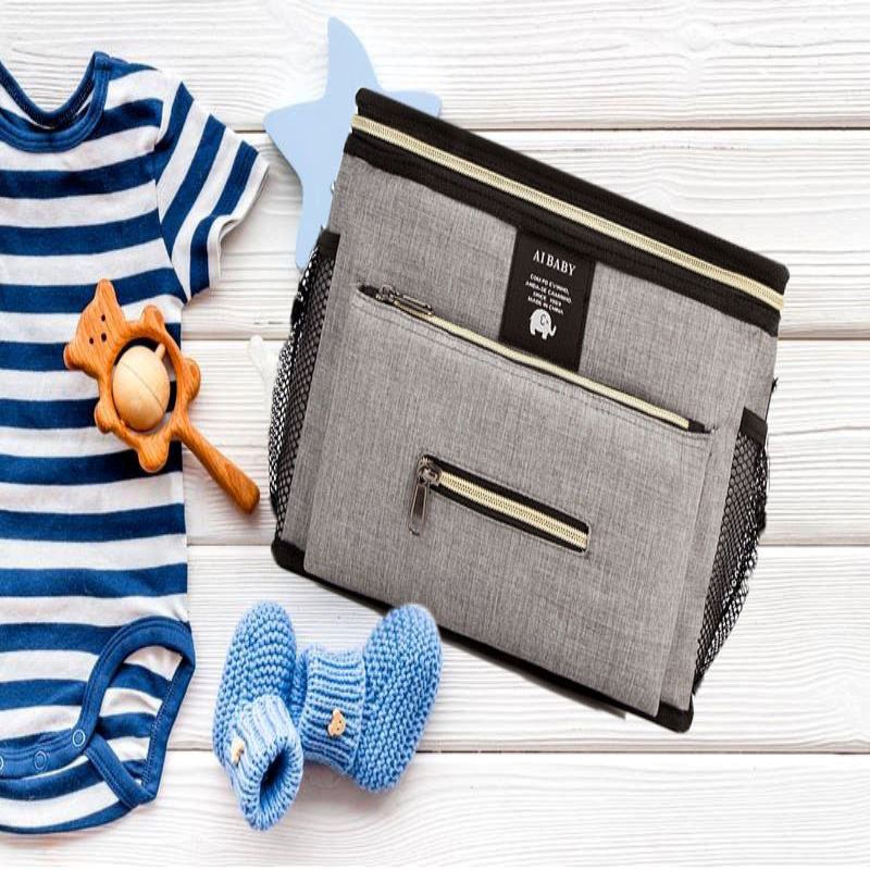 Sac à Langer - BabyTravel™ - Gris - Paradis des Bébés